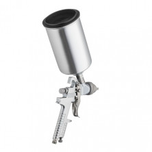 Краскопульт пневматический HVLP, верхний металлический бачок INTERTOOL PT-0107