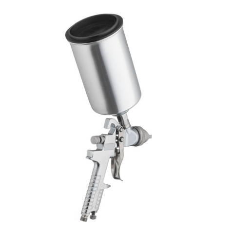 Краскопульт пневматический HVLP, верхний металлический бачок INTERTOOL PT-0107