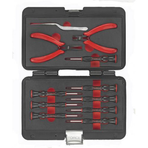 Набор отвёрток ювелирных 10 пр. (FORCE 2106A)