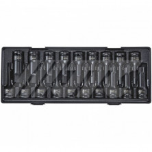 Набор головок ударных 1/2&quot; TORX, HEX, 78мм 19ед.