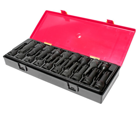 Набор головок ударных 1/2" TORX, HEX, 78мм 19ед.