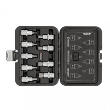 Набор бит HEX 1/2" 4-17, 55мм, S2, STORM INTERTOOL ET-8405