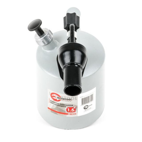 Лампа паяльная бензиновая 1.5 л INTERTOOL GB-0032