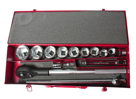 Набор головок торцевых 3/4" 22-50мм 6гр. 15ед.