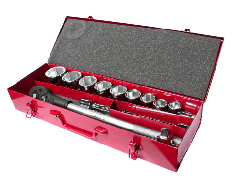 Набор головок торцевых 3/4" 22-50мм 6гр. 15ед.
