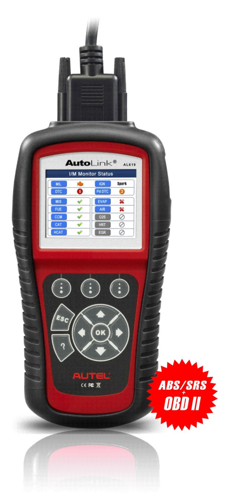 Autolink AL619 Описание краткое Сканер Autolink AL619 (OBD II FULL + ABS + SRS/AIRBAG) Autolink AL619