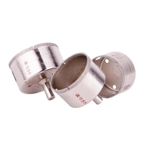 Сверло алмазное трубчатое по стеклу и керамике 55 мм INTERTOOL SD-0370