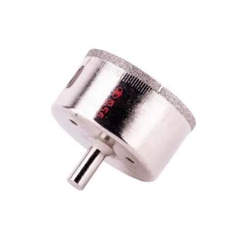 Сверло алмазное трубчатое по стеклу и керамике 55 мм INTERTOOL SD-0370