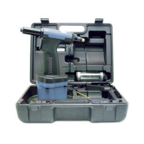 1/4" Пневмогидравлический заклепочник с комплектом приспособлений (код ST-66154K)