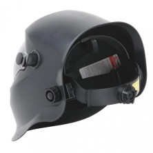 Маска сварщика "Хамелеон"плав.регулировка, класс светофильтра 1/1/1/2, 2сенс.,DIN9-13, 1/25000с, см.окно 100х50мм, сигн.низ.зар, реж. диагн., шлиф, РР INTERTOOL SP-0064