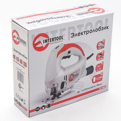 Электролобзик, сетевой лобзик INTERTOOL DT-0460