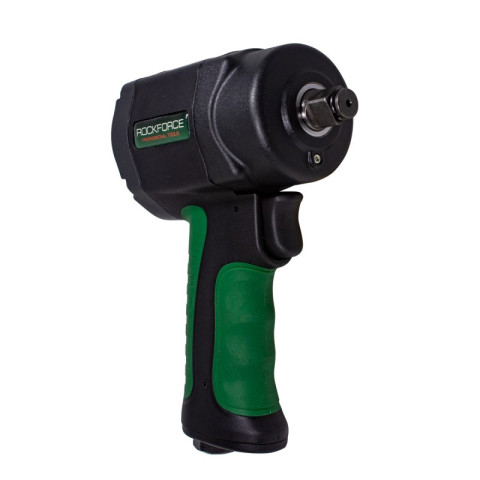 Пневмогайковерт ударный "Twin Hammer" 1/2"(1220Нм, 9000rpm,170л/мин, 6.2bar) ROCKFORCE RF-82545