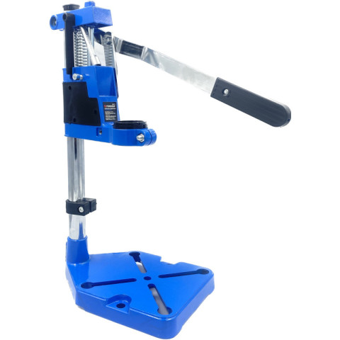 Стойка для дрели (высота: 500мм, ход: 0-60мм, размер стола: 150х150мм,диапазон держателя: 34-43мм) F-82971