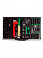 Ящик с набором инструментов для автосервиса TOPTUL (Pro-Line) 3 секции 104 ед. GCAZ0013