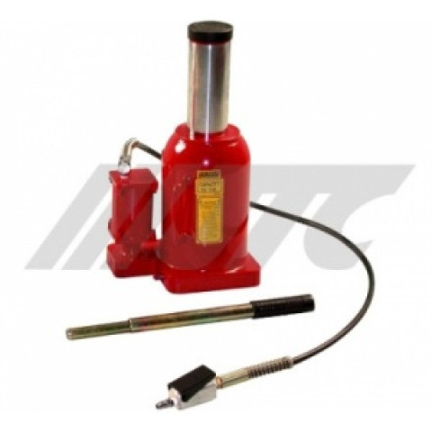 Домкрат гидравлический (бутылочный, с пневмоприводом) 22т