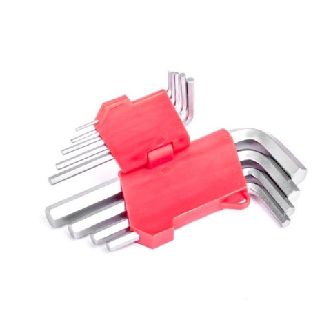 Набор Г-образных шестигранных ключей Cr-V INTERTOOL HT-0601