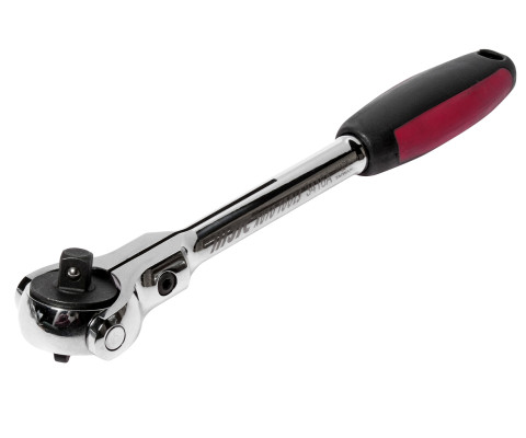 Трещотка с вращающейся головкой 3/8" 72зубца 237мм