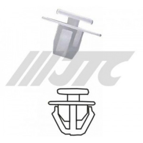 Автомобильная пластиковая клипса (дверные панели HYUNDAI) ( уп 100 шт.)