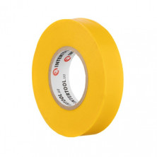 Лента изоляционная 0.15мм*17мм*25м желтая INTERTOOL IT-0062