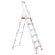 Стремянка алюминиевая 6 ступеней INTERTOOL LT-1006
