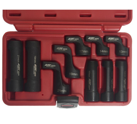 Набор головок для снятия форсунок и кислородных датчиков 10ед.