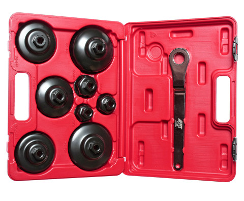 Набор съемников масляного фильтра 9 ед.