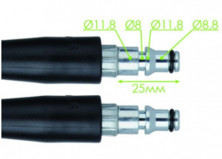 Шланг высокого давления 10м, к мойкам DT-1502/DT-1503/1504/1508/1515/1517/WT-1509, макс. 200бар INTERTOOL DT-1560