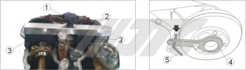 Набор фиксаторов BMW N63