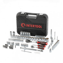 Набор инструментов 1/2" & 1/4", 110ед., SUPER LOCK, Cr-V INTERTOOL ET-8110