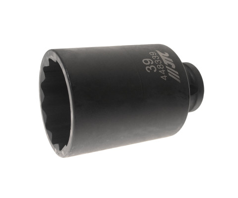 Головка ударная глубокая тонкостенная 1/2" 12гр.39мм  L 82мм