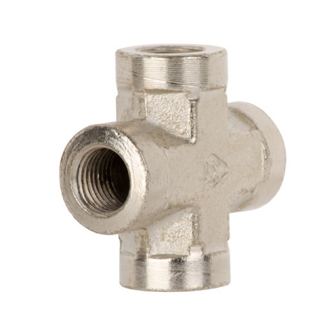 Крестовое соединение с внутренней резьбой 1/4” INTERTOOL PT-1864