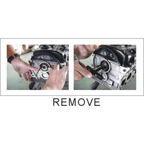 Набор для снятия и установки сальников коленвала универсальный