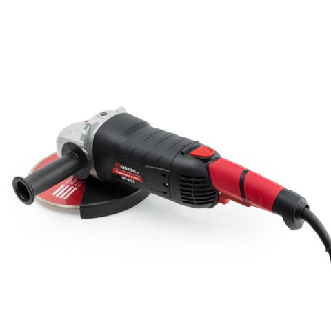 Шлифмашина угловая, 2400Вт, диаметр круга 230мм, 6300 об/мин, плавный пуск INTERTOOL WT-0228