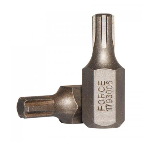 10 мм Бита Ribe M6, L=30 мм (FORCE 1793006)
