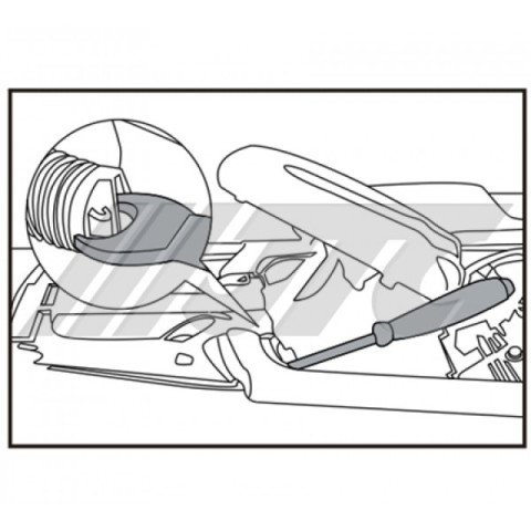 Инструмент для регулировки ручного тормоза BMW