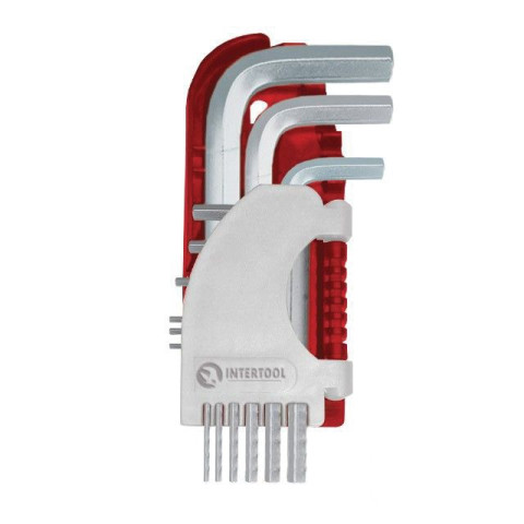Набор Г-образных шестигранных ключей PROF INTERTOOL HT-1803