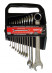 Набор ключей рожково-накидных в пластиковом держателе 12 пр. (6-22 мм) (код 30-12MP)