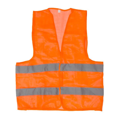 Жилет сигнальный оранжевый XL (60*70см), 100 гр/м2 INTERTOOL SP-2024