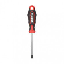 Отвертка крестовая PH2*100 мм, S2, STORM INTERTOOL VT-3420