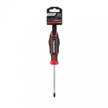 Отвертка крестовая PH2*100 мм, S2, STORM INTERTOOL VT-3420