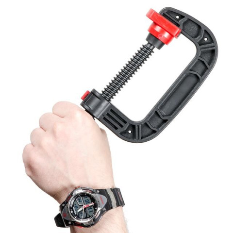 Струбцина тип "C" 3",75мм, нейлоновая INTERTOOL HT-6012