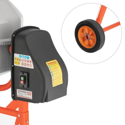 Бетоносмеситель (бетономешалка) INTERTOOL DT-9120