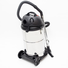 Пылесос строительный 30 л., корпус из нерж. стали, 1400 Вт. INTERTOOL DT-1030