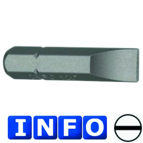 5/16 Бита шлицевая (SL) 10 мм, L=30 мм (INFO 9533010 I)