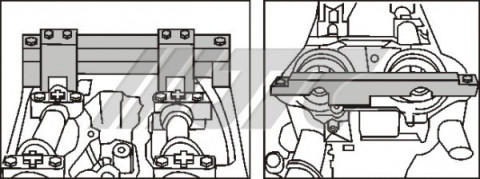 Набор фиксаторов BMW N43