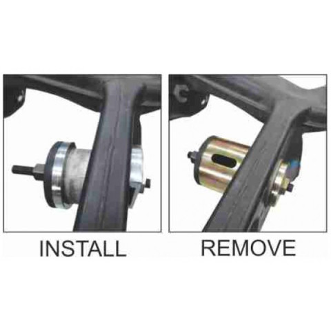 Набор для снятия/установки сайлентблоков MERCEDES-BENZ W212