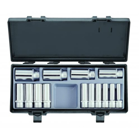 1/2" Набор головок 12-гранный глубоких 14 пр. (10-32 мм) (код 4143-9)