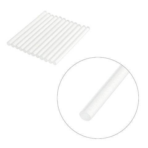 Комплект стрижнів клейових флуоресцентних 7,4 мм*100мм, 12 шт. INTERTOOL RT-1039