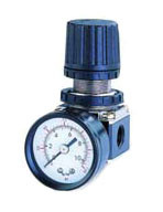 1/4" Регулятор давления с манометром для пневмосистемы (код SA-20102A)