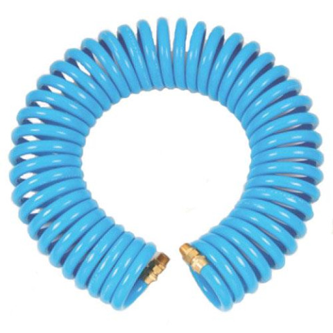 Пневмошланг витой полиуретановый 8 х 12 мм, L=15 м